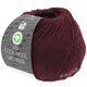 Lana Grossa COOL WOOL  Melange (GOTS) | 119-ciemna czerwień /czarnoczerwony  Marmurkowu