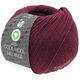 Lana Grossa COOL WOOL  Melange (GOTS) | 127-czerwone wino Marmurkowu