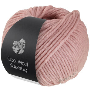 Lana Grossa COOL WOOL Superbig | 02-stary róż