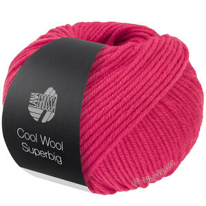 Lana Grossa COOL WOOL Superbig | 04-różowy
