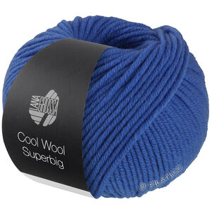 Lana Grossa COOL WOOL Superbig | 15-niebieski