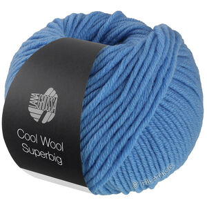 Lana Grossa COOL WOOL Superbig | 20-niebieskie niebo