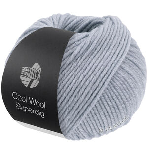 Lana Grossa COOL WOOL Superbig | 21-delikatny niebieski
