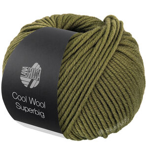 Lana Grossa COOL WOOL Superbig | 24-oliwka