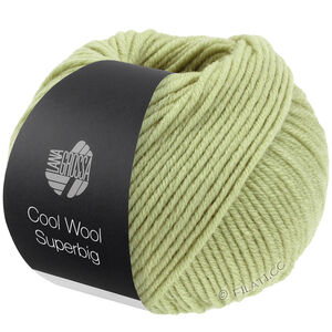 Lana Grossa COOL WOOL Superbig | 27-jasnozielony