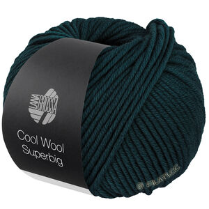 Lana Grossa COOL WOOL Superbig | 33-ciemna benzyna