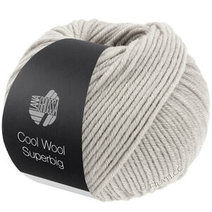 Lana Grossa COOL WOOL Superbig | 51-srebrnoszary