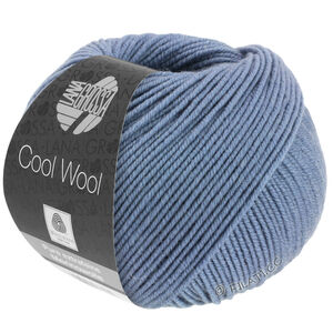 Lana Grossa COOL WOOL | 2037-stalowo - niebieski