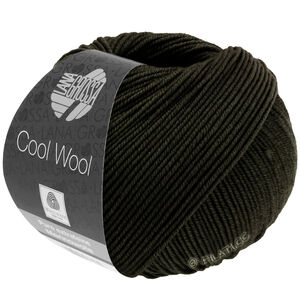 Lana Grossa COOL WOOL | 2104-czarnozielony 