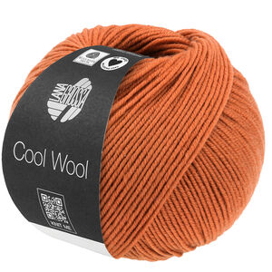 Lana Grossa COOL WOOL | 2116-pomarańczowo-brązowy 