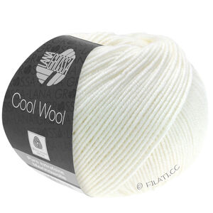 Lana Grossa COOL WOOL | 0431-biały