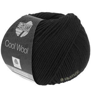 Lana Grossa COOL WOOL | 0433-czarny