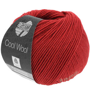 Lana Grossa COOL WOOL | 0514-ciemna czerwień 