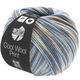Lana Grossa COOL WOOL  Print | 763-jasno niebieski/greige/szaro-brązowy/niebiesko-szary