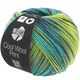 Lana Grossa COOL WOOL  Print | 784-żółto-zielony/turkus/szaro-zielony/petrol