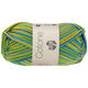 Lana Grossa COTONE Print/Spray/Mouliné | 352-zielone jabłko/ciemny zielony/niebieski/żółty