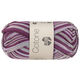Lana Grossa COTONE Print/Spray/Mouliné | 368-fiolet/Orchidea fioletowa/liliowy/szary