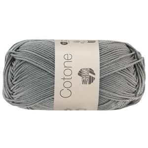 Lana Grossa COTONE | 019-ciemny szary