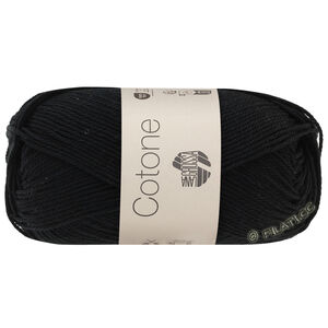 Lana Grossa COTONE | 021-czarny