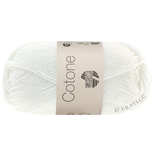 Lana Grossa COTONE | 022-biały