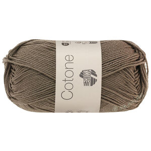 Lana Grossa COTONE | 030-szaro-brązowy