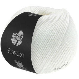 Lana Grossa ELASTICO | 001-biały