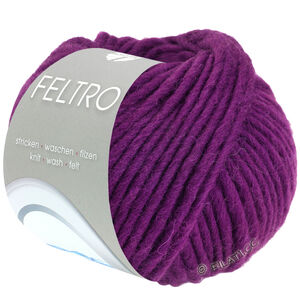 Lana Grossa FELTRO | 129-czerwono fioletowy 