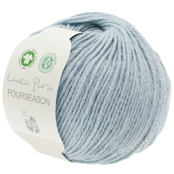 Lana Grossa FOURSEASON (Linea Pura) | 01-jasno niebieski