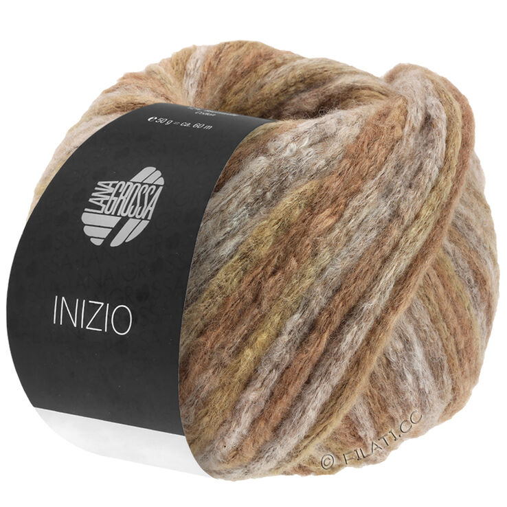 Lana Grossa INIZIO | 101-beżowy/camelowy