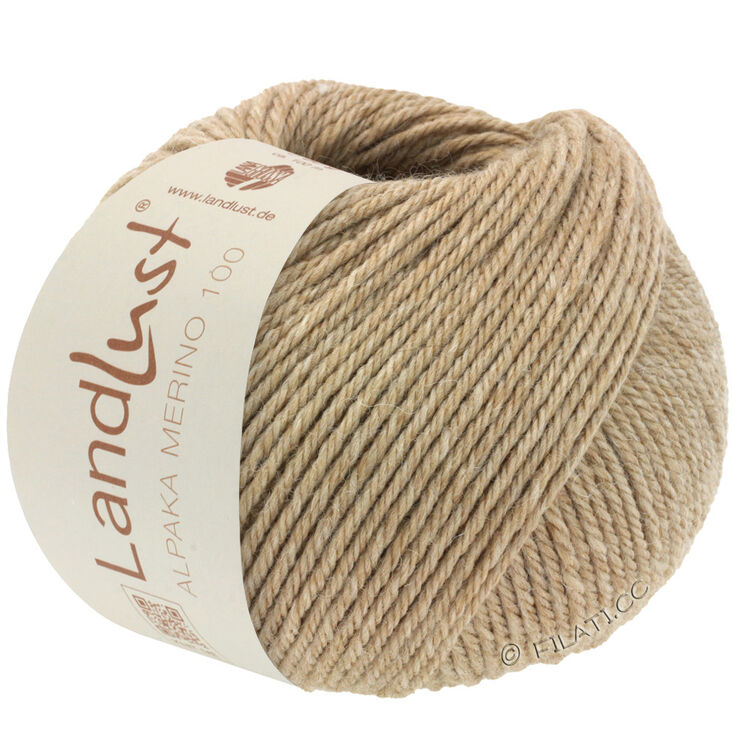 Lana Grossa LANDLUST Alpaka Merino 100 | 303-camelowy