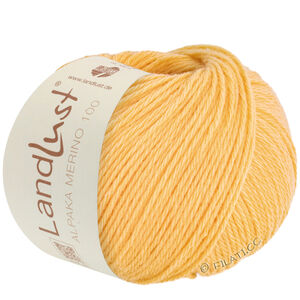 Lana Grossa LANDLUST Alpaka Merino 100 | 337-żółty