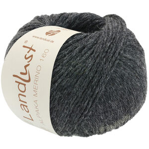 Lana Grossa LANDLUST Alpaka Merino 160 | 409-antracyt