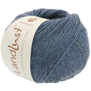Lana Grossa LANDLUST Alpaka Merino 160 | 411-szaro-niebieski