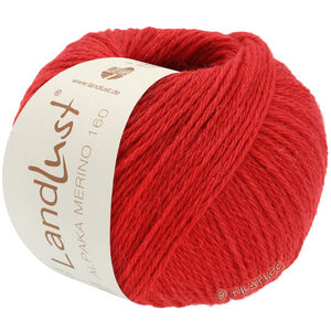 Lana Grossa LANDLUST Alpaka Merino 160 | 419-czerwony 