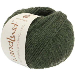 Lana Grossa LANDLUST Alpaka Merino 160 | 423-zielony mech