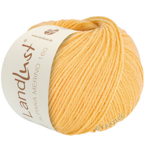 Lana Grossa LANDLUST Alpaka Merino 160 | 437-żółty