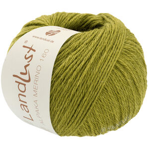 Lana Grossa LANDLUST Alpaka Merino 160 | 443-zielone kiwi