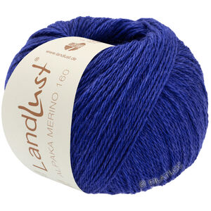 Lana Grossa LANDLUST Alpaka Merino 160 | 448-atrament niebieski