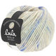 Lana Grossa LOVELY COTTON Inserto (lala BERLIN) | 109-surowa biel/pudrowy niebieski/jasno niebieski