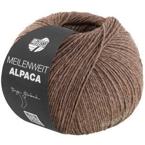 Lana Grossa MEILENWEIT 6-FACH 150g Alpaca | 1021-szaro-brązowy