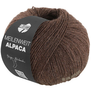 Lana Grossa MEILENWEIT 6-FACH 150g Alpaca | 1022-ciemny brąz