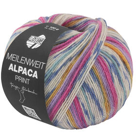 MEILENWEIT 6-FACH 150g Alpaca Print z Lana Grossa