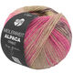 Lana Grossa MEILENWEIT 6-FACH 150g Alpaca Print | 1201-różowy/róża/bakłażan/beżowy/musztardowy /ciemny brąz