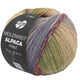Lana Grossa MEILENWEIT 6-FACH 150g Alpaca Print | 1203-khaki/beżowy/szaro-niebieski/czerwono fioletowy
