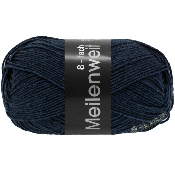 Lana Grossa MEILENWEIT 8-FACH 150g | 9556-niebieska północ