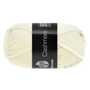 Lana Grossa MEILENWEIT 50g Cashmere | 01-biały