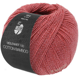 Lana Grossa MEILENWEIT 100g Cotton Bamboo | 35-łososiowa czerwień