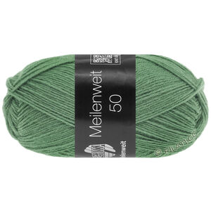 Lana Grossa MEILENWEIT 50g | 1377-szaro-zielony