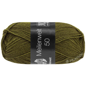 Lana Grossa MEILENWEIT 50g | 1407-oliwka