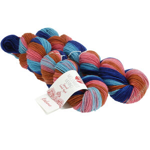 Lana Grossa MEILENWEIT 2 Stränge à 50g Merino Hand-dyed | 224-Kashmir